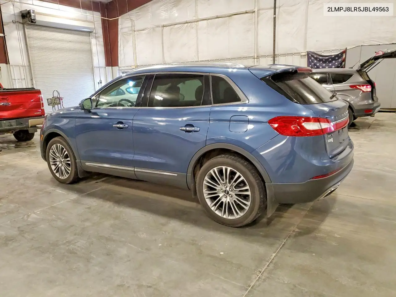 2018 Lincoln Mkx Reserve VIN: 2LMPJ8LR5JBL49563 Lot: 59393386