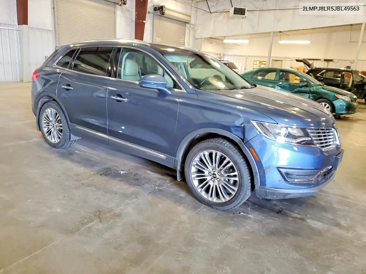 2018 Lincoln Mkx Reserve VIN: 2LMPJ8LR5JBL49563 Lot: 59393386