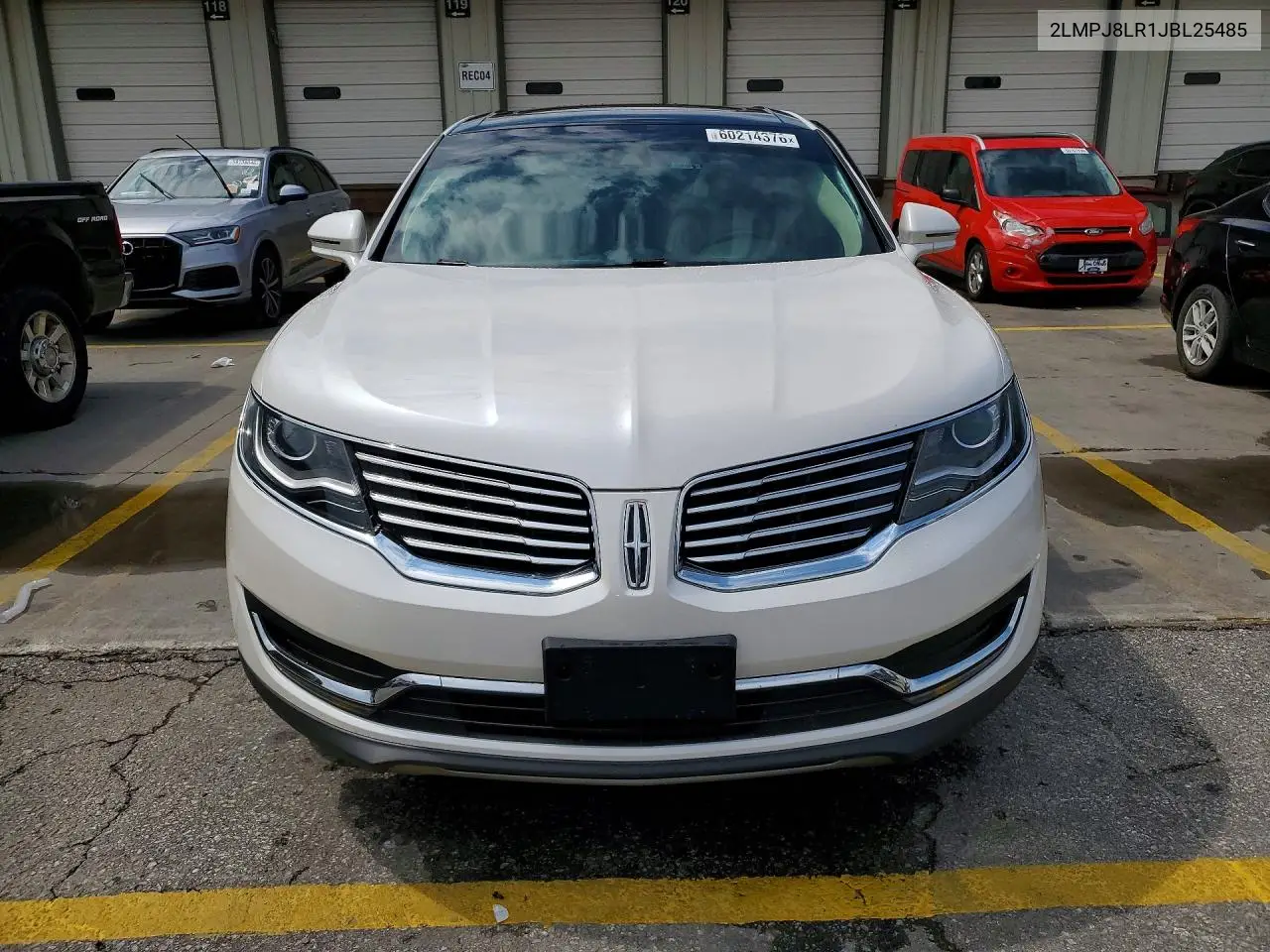 2018 Lincoln Mkx Reserve VIN: 2LMPJ8LR1JBL25485 Lot: 60214376