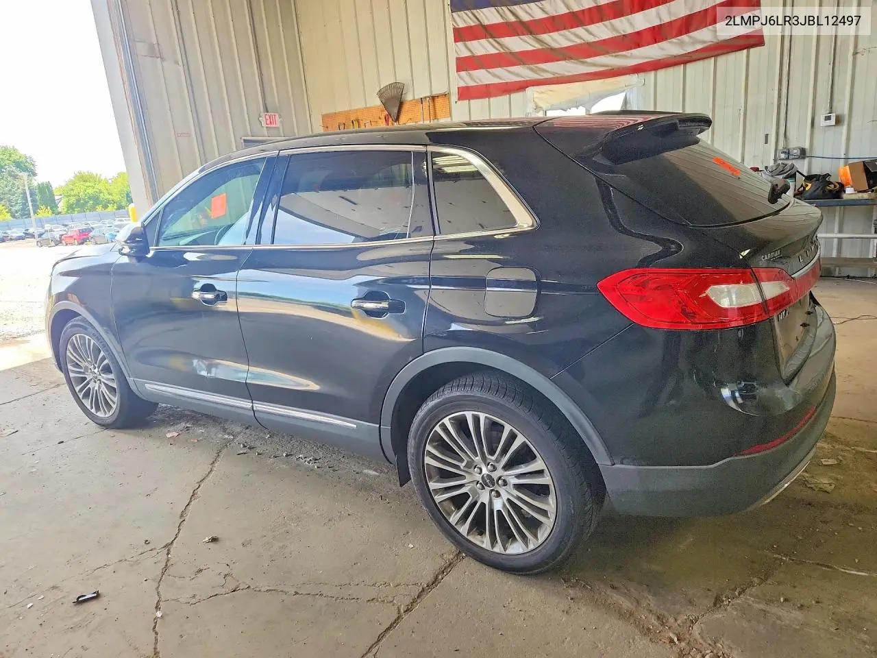 2018 Lincoln Mkx Reserve VIN: 2LMPJ6LR3JBL12497 Lot: 60218706