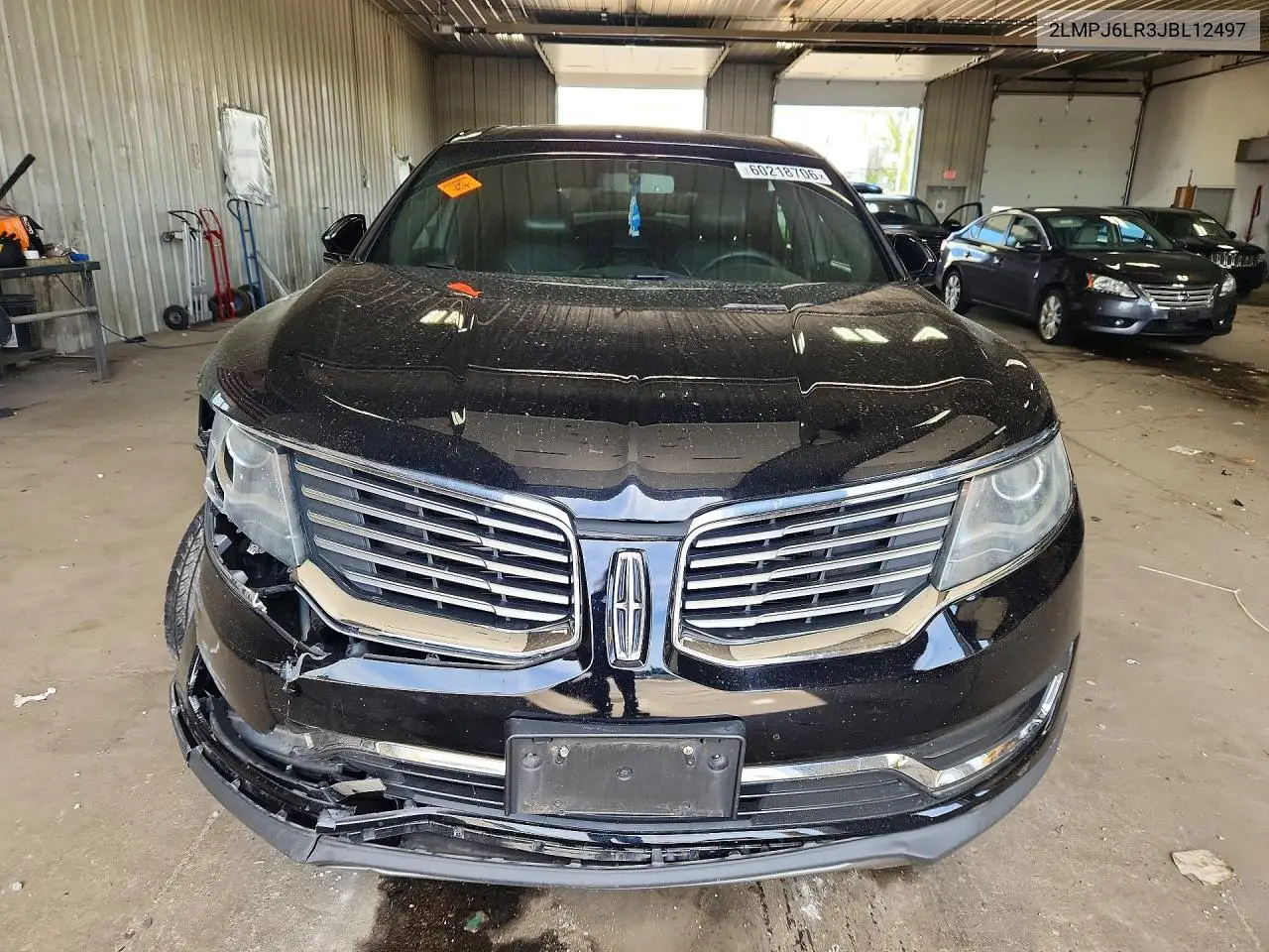 2018 Lincoln Mkx Reserve VIN: 2LMPJ6LR3JBL12497 Lot: 60218706