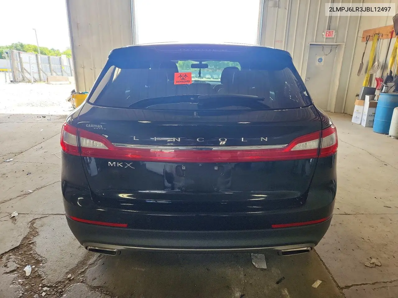 2018 Lincoln Mkx Reserve VIN: 2LMPJ6LR3JBL12497 Lot: 60218706