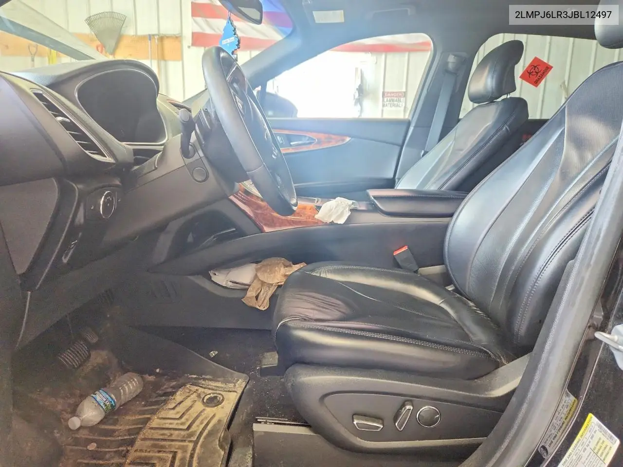 2018 Lincoln Mkx Reserve VIN: 2LMPJ6LR3JBL12497 Lot: 60218706