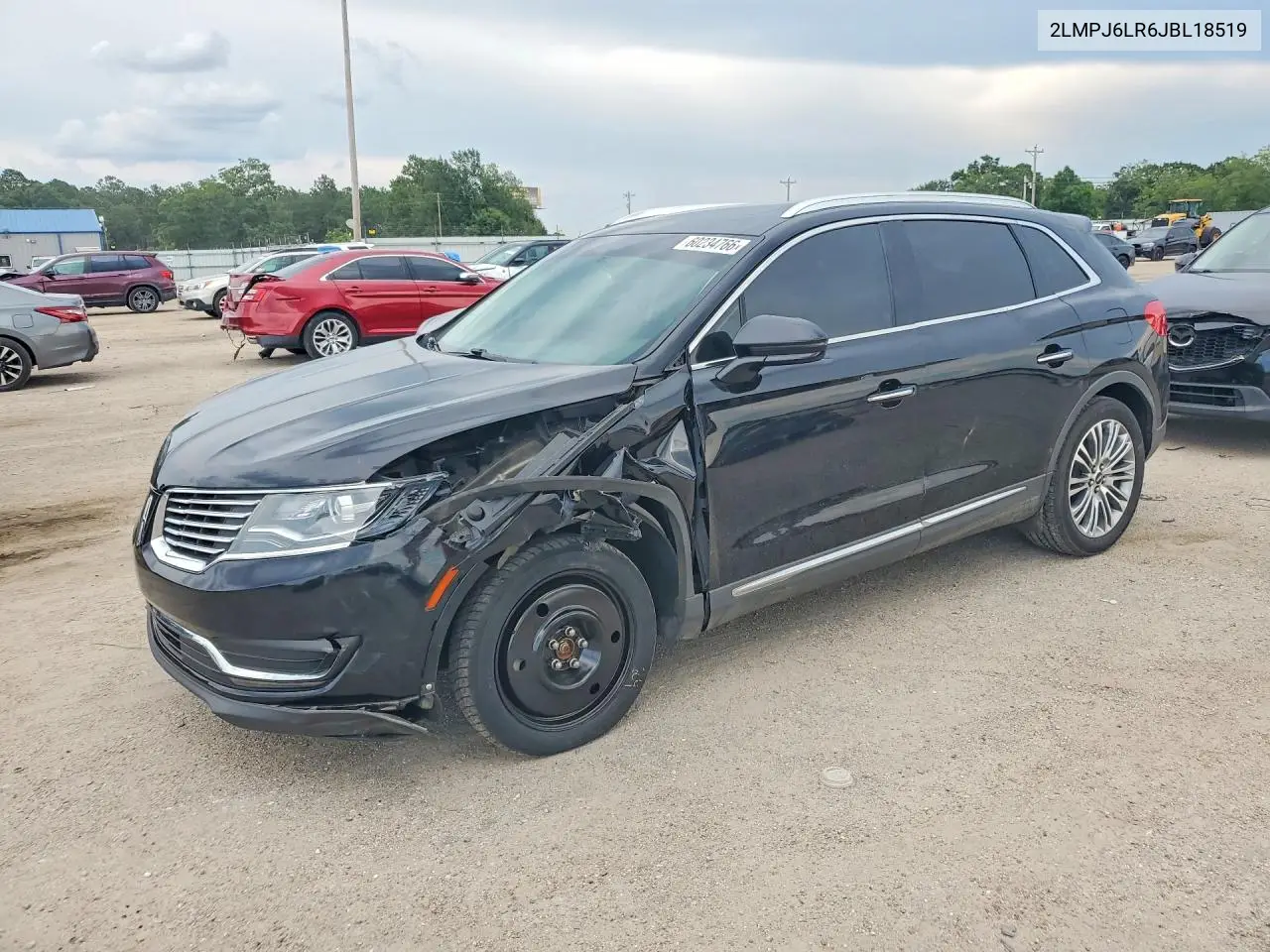 2018 Lincoln Mkx Reserve VIN: 2LMPJ6LR6JBL18519 Lot: 60234766
