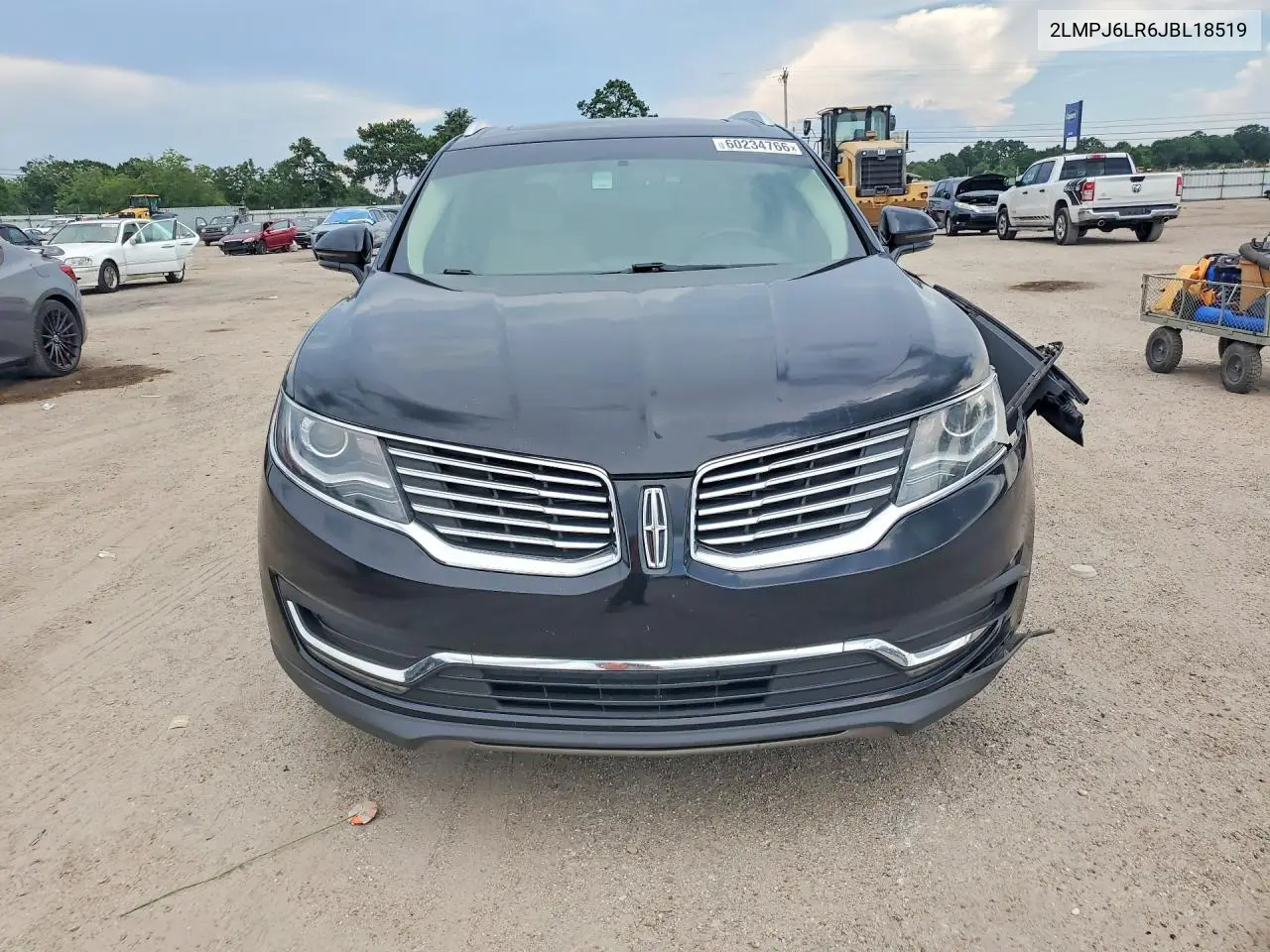 2018 Lincoln Mkx Reserve VIN: 2LMPJ6LR6JBL18519 Lot: 60234766