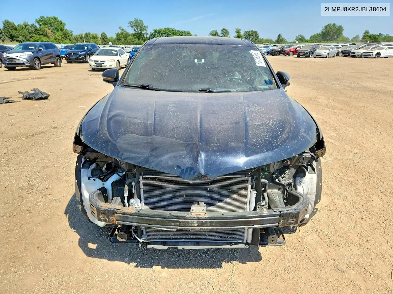 2018 Lincoln Mkx Select VIN: 2LMPJ8KR2JBL38604 Lot: 60796966
