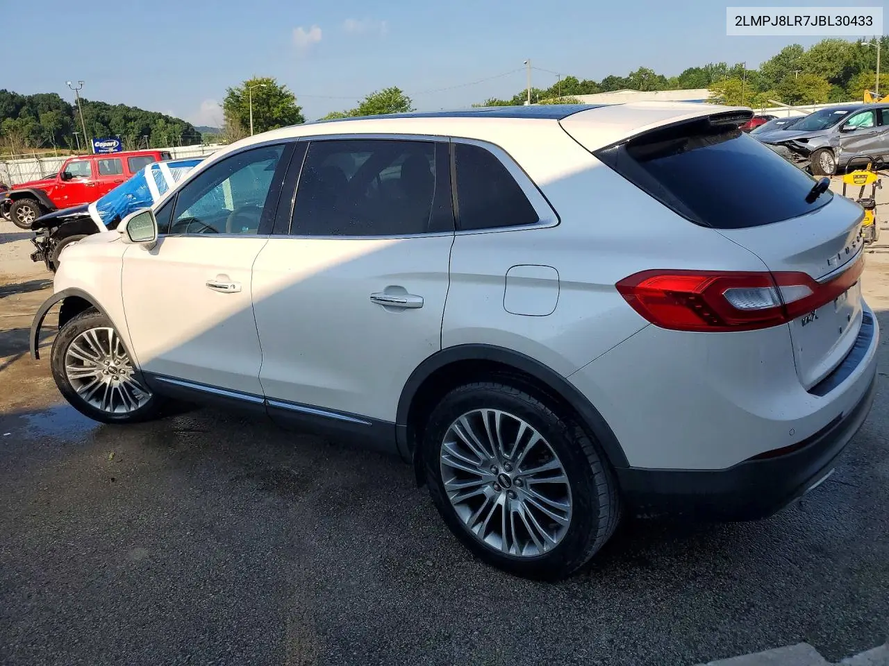 2018 Lincoln Mkx Reserve VIN: 2LMPJ8LR7JBL30433 Lot: 60929576