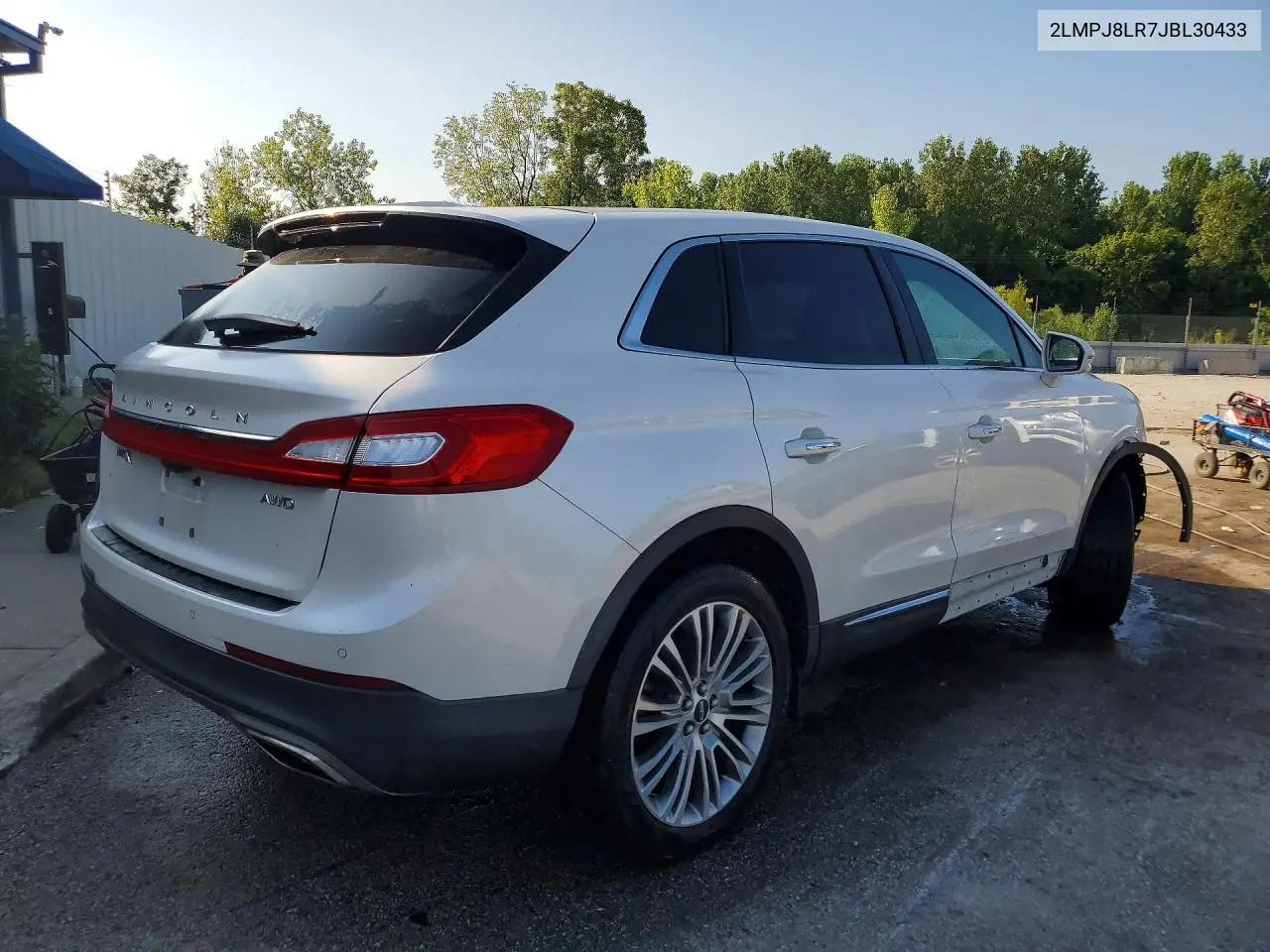 2018 Lincoln Mkx Reserve VIN: 2LMPJ8LR7JBL30433 Lot: 60929576