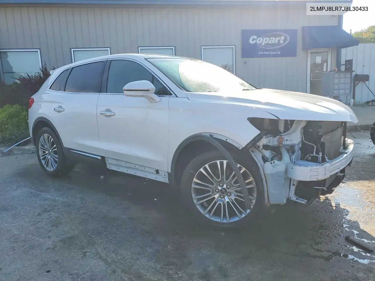 2018 Lincoln Mkx Reserve VIN: 2LMPJ8LR7JBL30433 Lot: 60929576