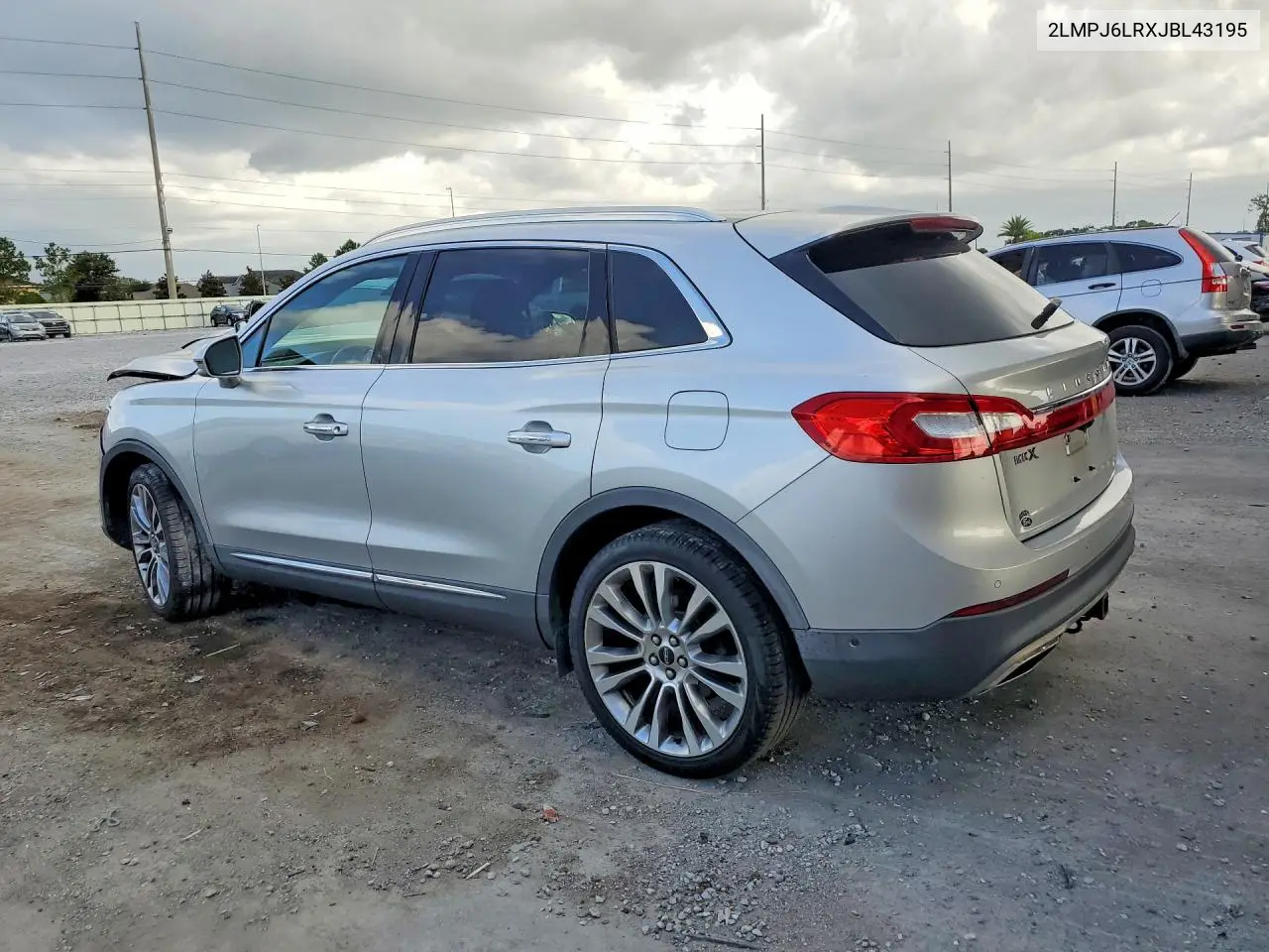 2018 Lincoln Mkx Reserve VIN: 2LMPJ6LRXJBL43195 Lot: 61017956