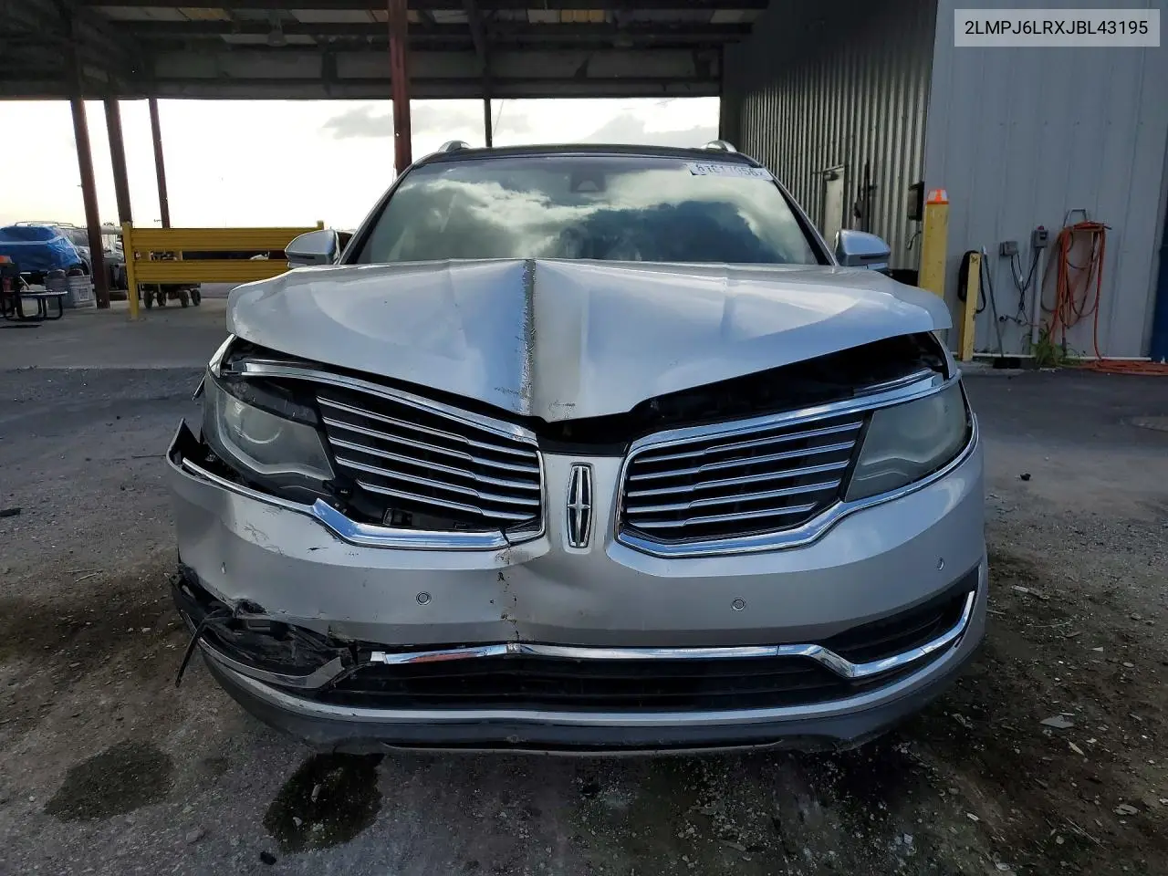 2018 Lincoln Mkx Reserve VIN: 2LMPJ6LRXJBL43195 Lot: 61017956