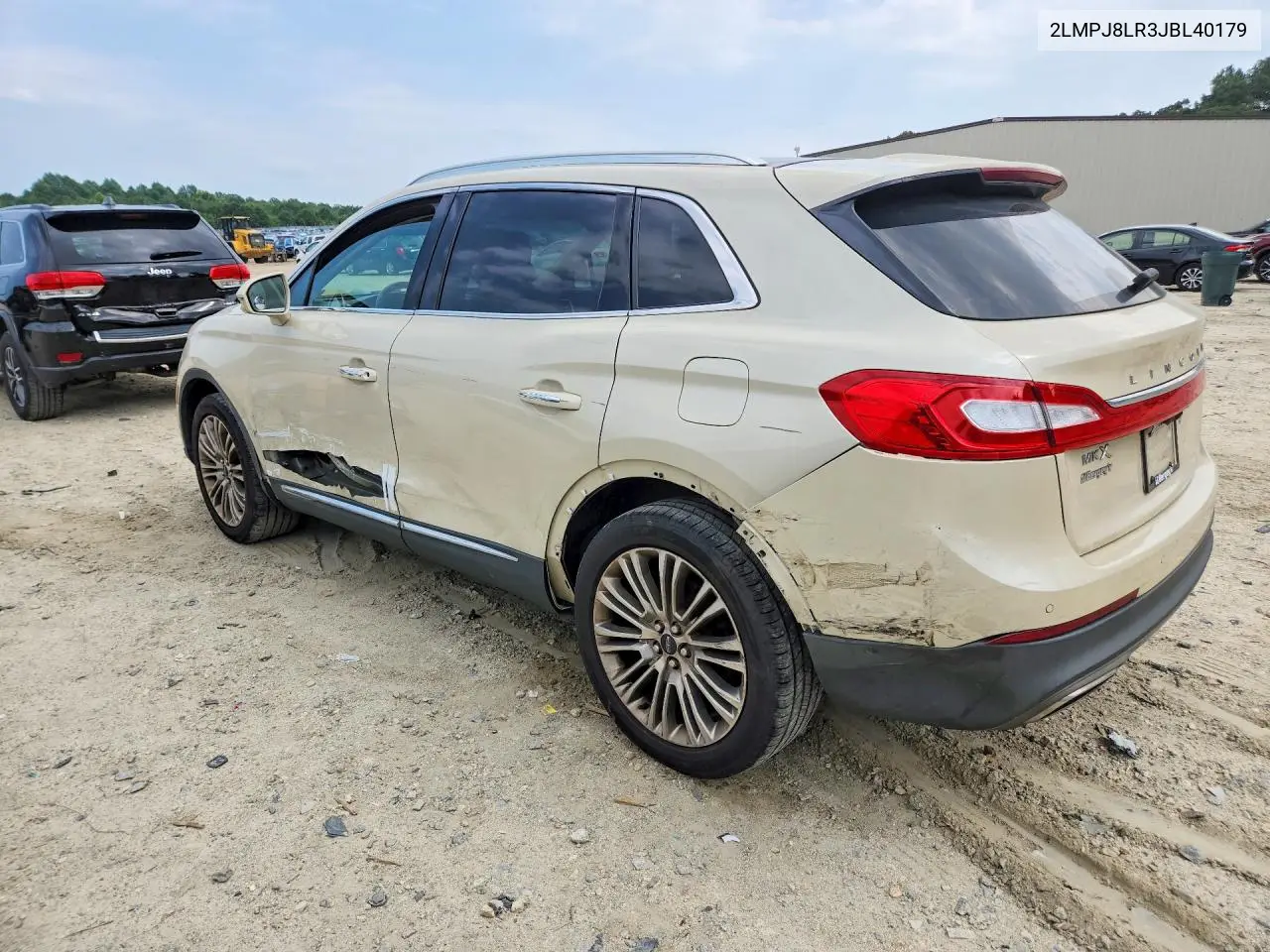 2018 Lincoln Mkx Reserve VIN: 2LMPJ8LR3JBL40179 Lot: 61498756
