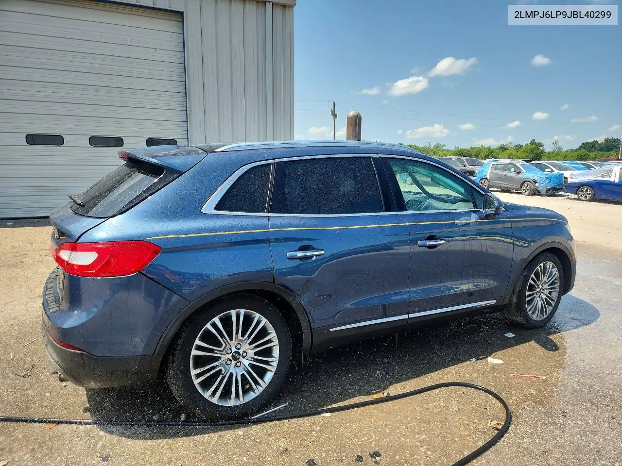2018 Lincoln Mkx Reserve VIN: 2LMPJ6LP9JBL40299 Lot: 85994035