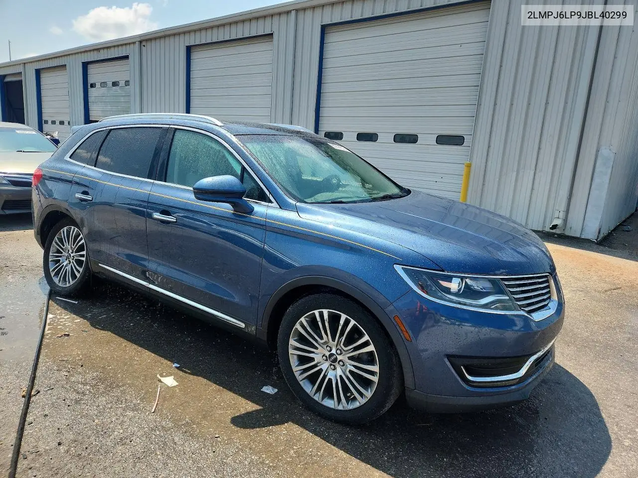 2018 Lincoln Mkx Reserve VIN: 2LMPJ6LP9JBL40299 Lot: 85994035