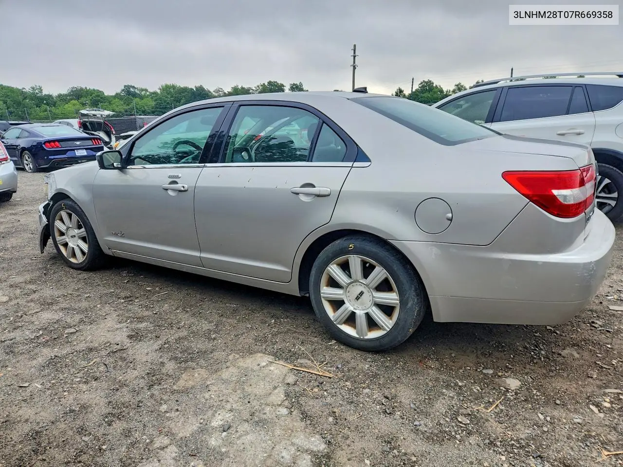2007 Lincoln Mkz VIN: 3LNHM28T07R669358 Lot: 59375966