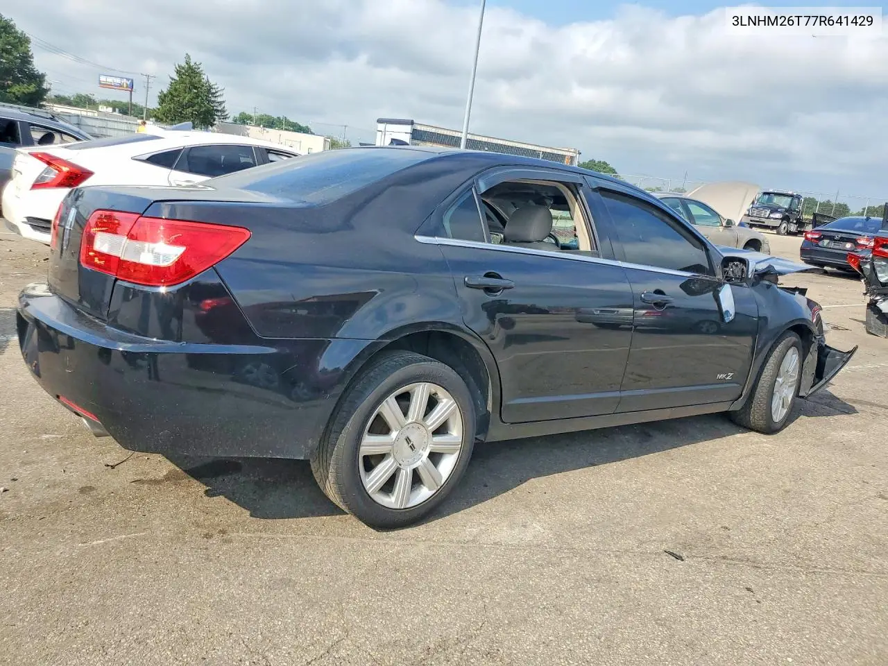 2007 Lincoln Mkz VIN: 3LNHM26T77R641429 Lot: 59772496