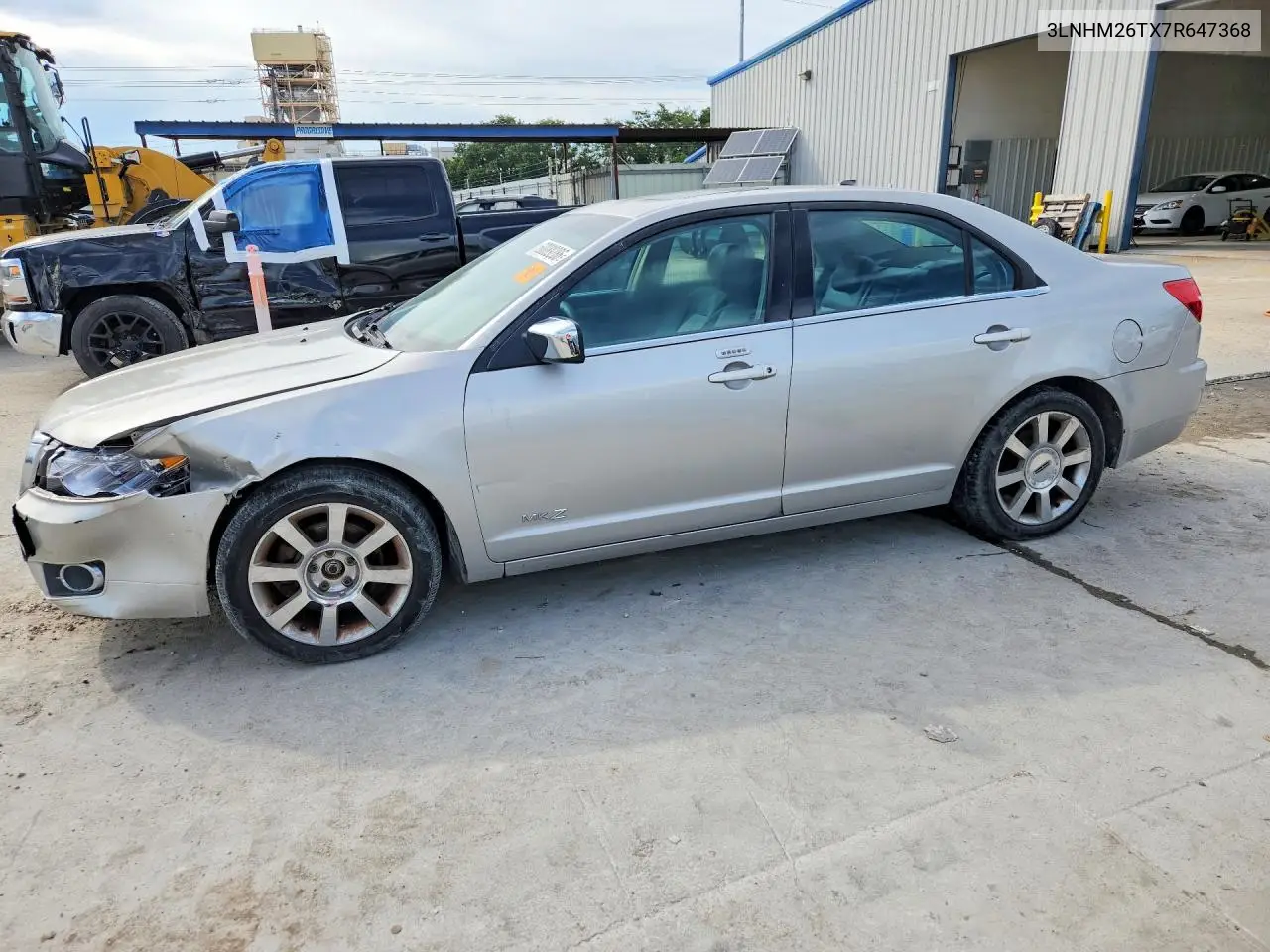 2007 Lincoln Mkz VIN: 3LNHM26TX7R647368 Lot: 60089286