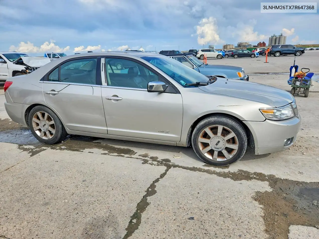 2007 Lincoln Mkz VIN: 3LNHM26TX7R647368 Lot: 60089286
