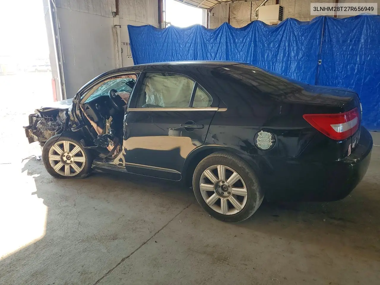 2007 Lincoln Mkz VIN: 3LNHM28T27R656949 Lot: 60678896