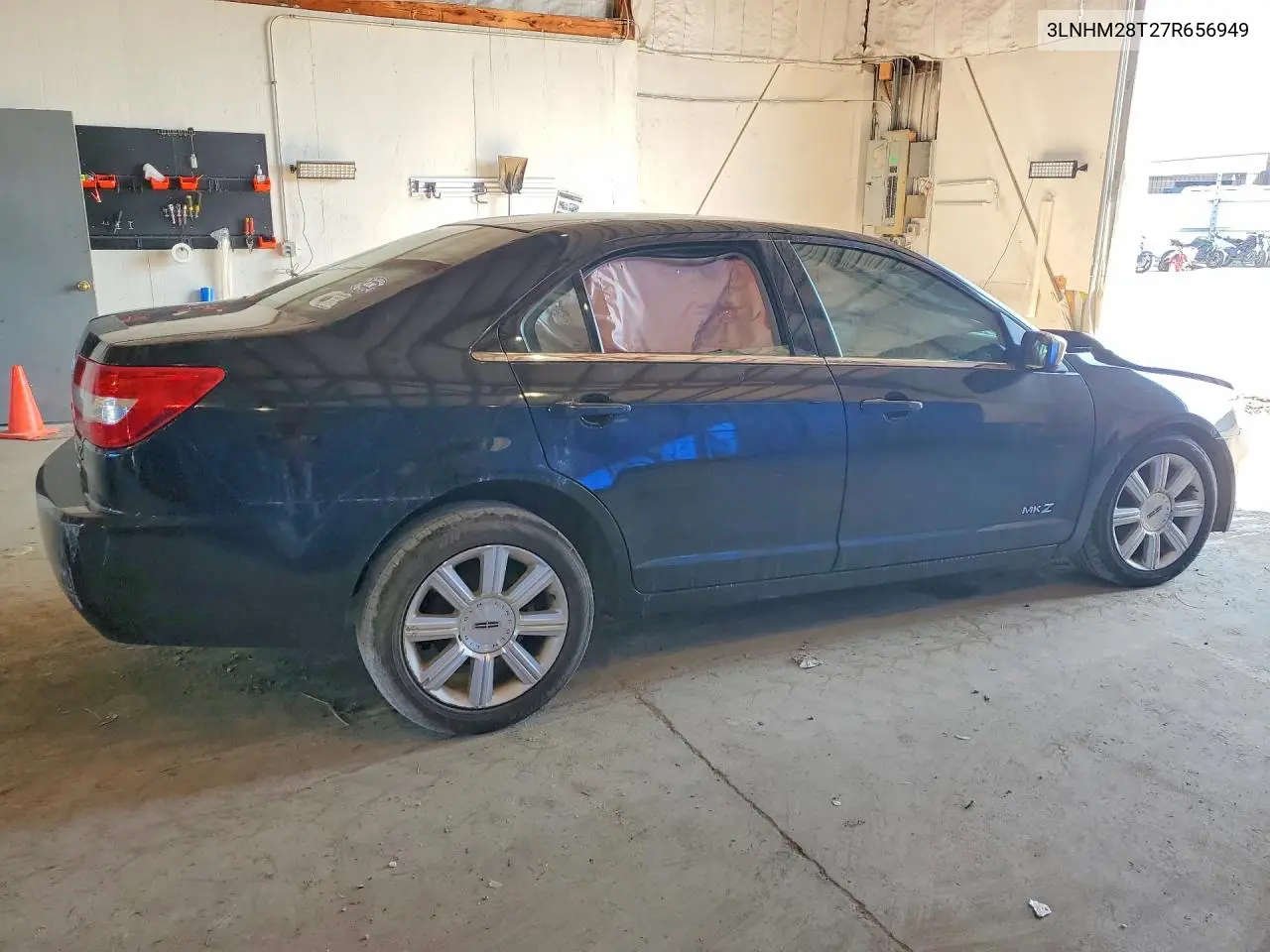 2007 Lincoln Mkz VIN: 3LNHM28T27R656949 Lot: 60678896