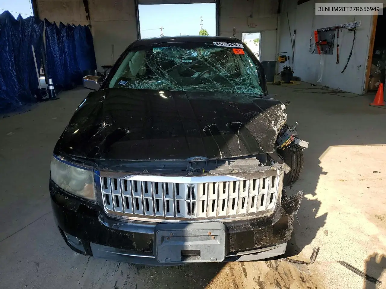 2007 Lincoln Mkz VIN: 3LNHM28T27R656949 Lot: 60678896