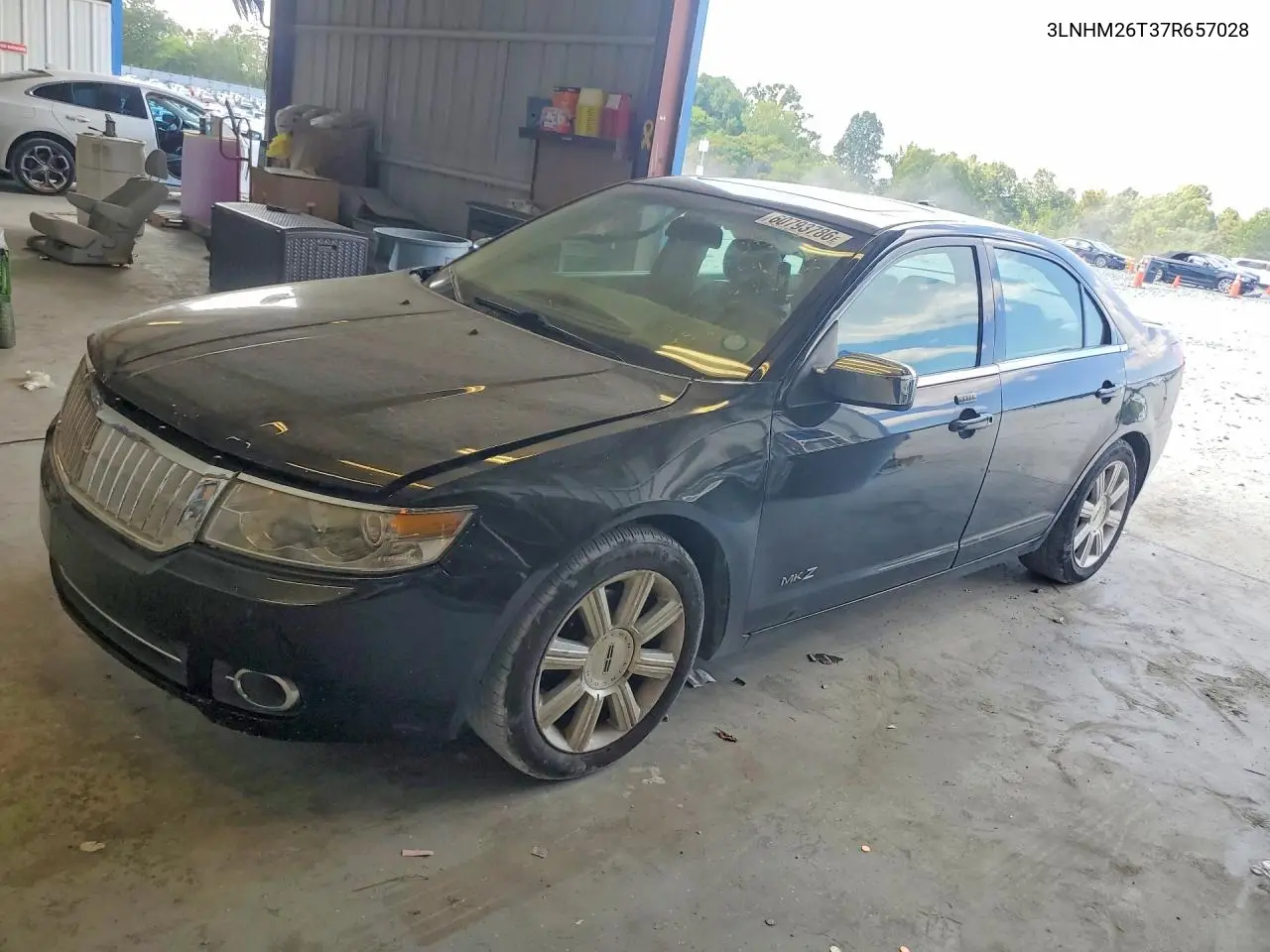 2007 Lincoln Mkz VIN: 3LNHM26T37R657028 Lot: 60793786
