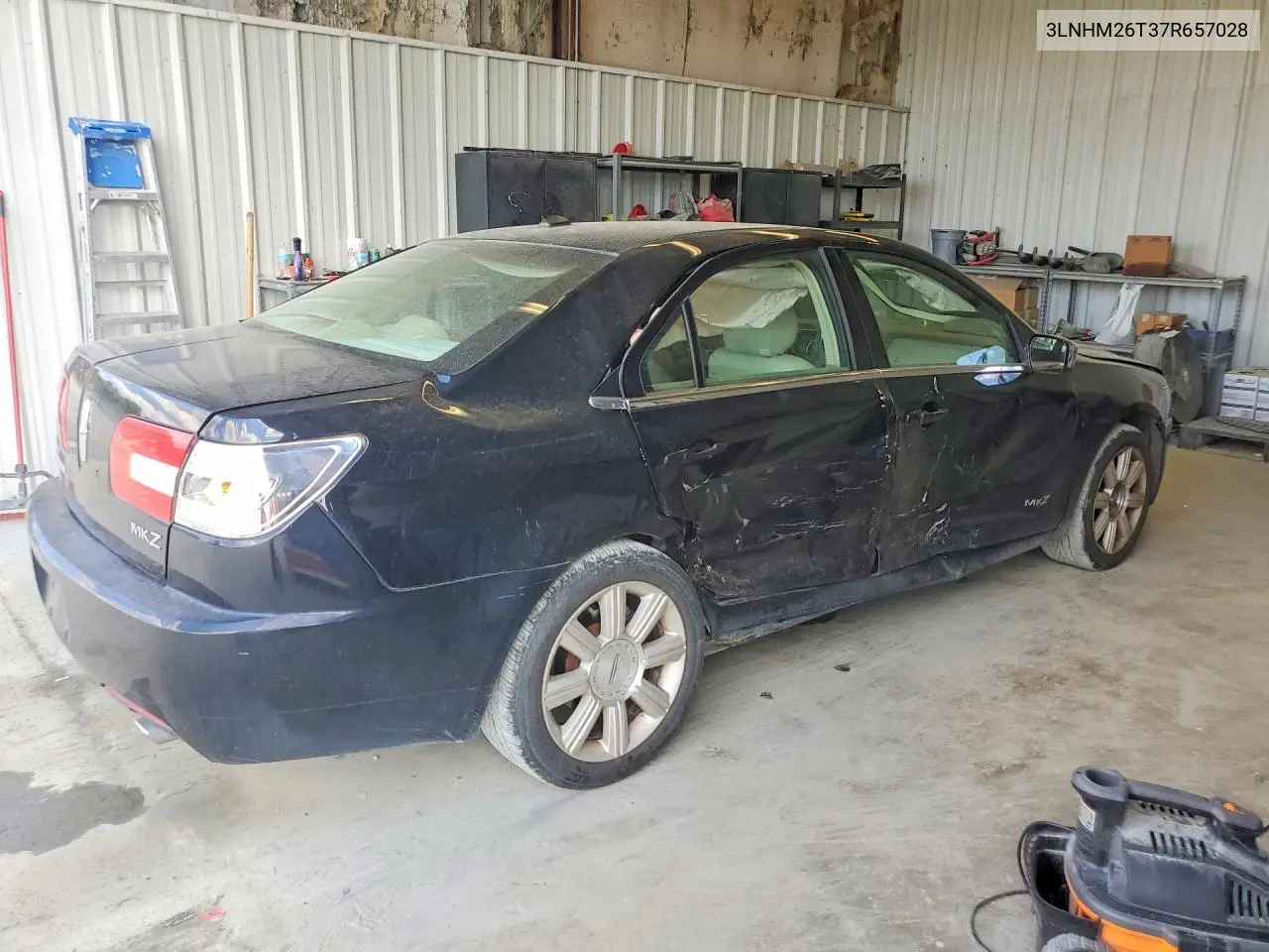 2007 Lincoln Mkz VIN: 3LNHM26T37R657028 Lot: 60793786