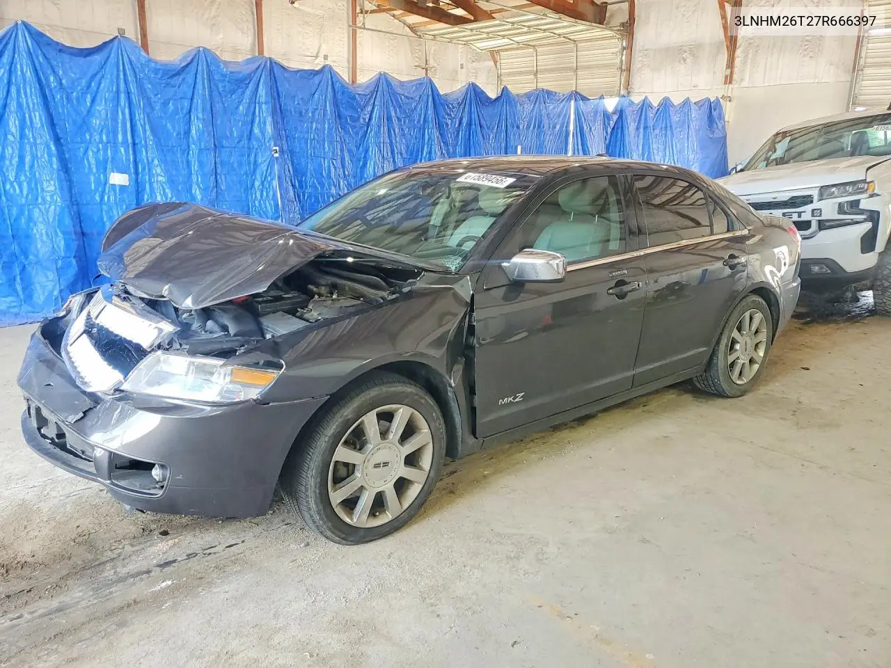 2007 Lincoln Mkz VIN: 3LNHM26T27R666397 Lot: 61589456