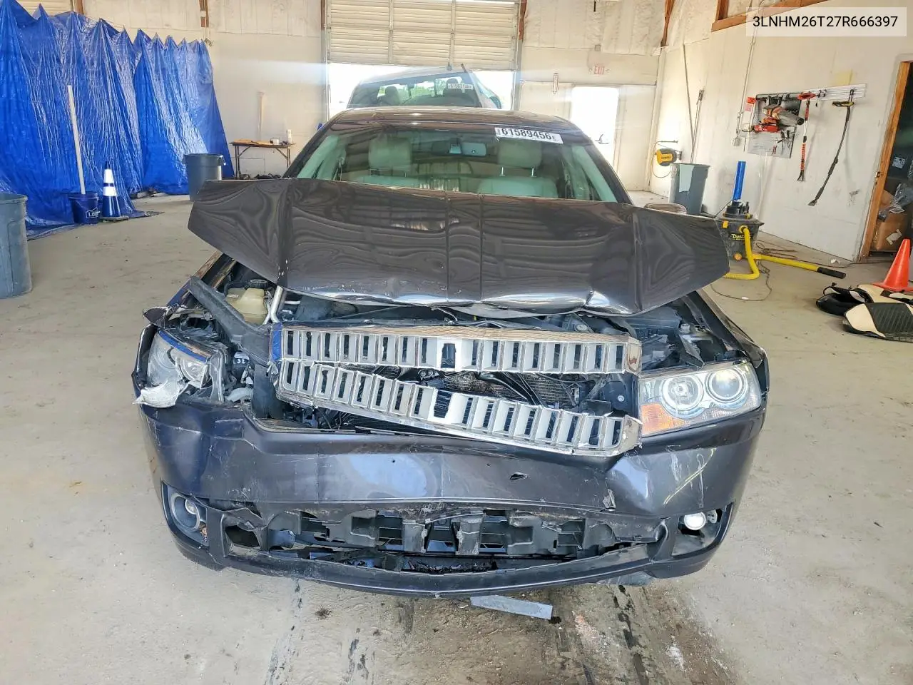 2007 Lincoln Mkz VIN: 3LNHM26T27R666397 Lot: 61589456