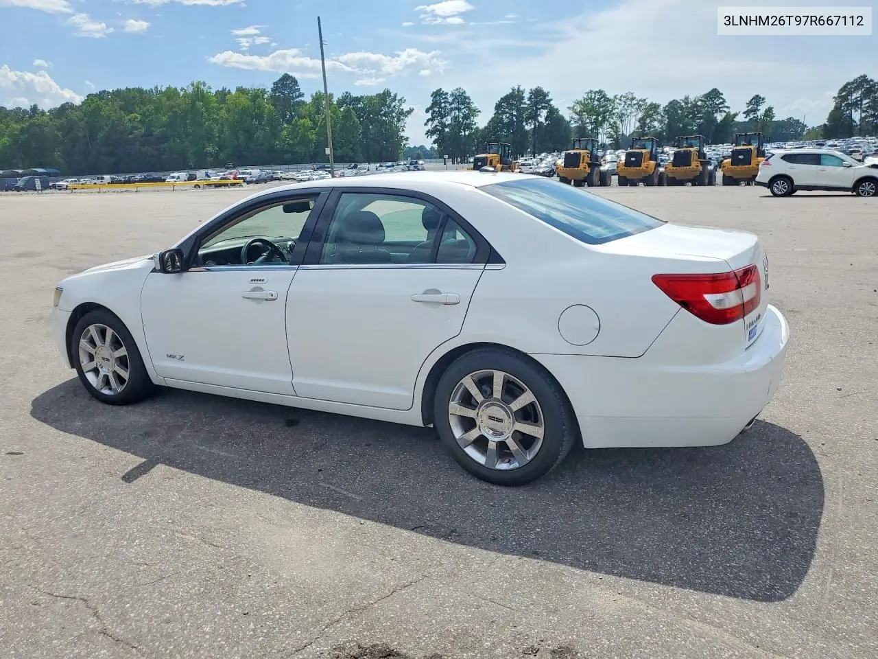 2007 Lincoln Mkz Select VIN: 3LNHM26T97R667112 Lot: 61853016