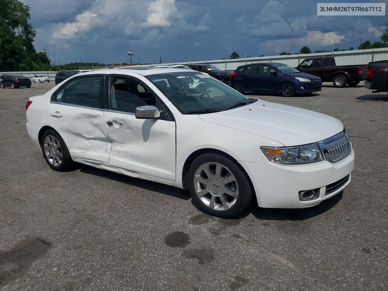 2007 Lincoln Mkz Select VIN: 3LNHM26T97R667112 Lot: 61853016