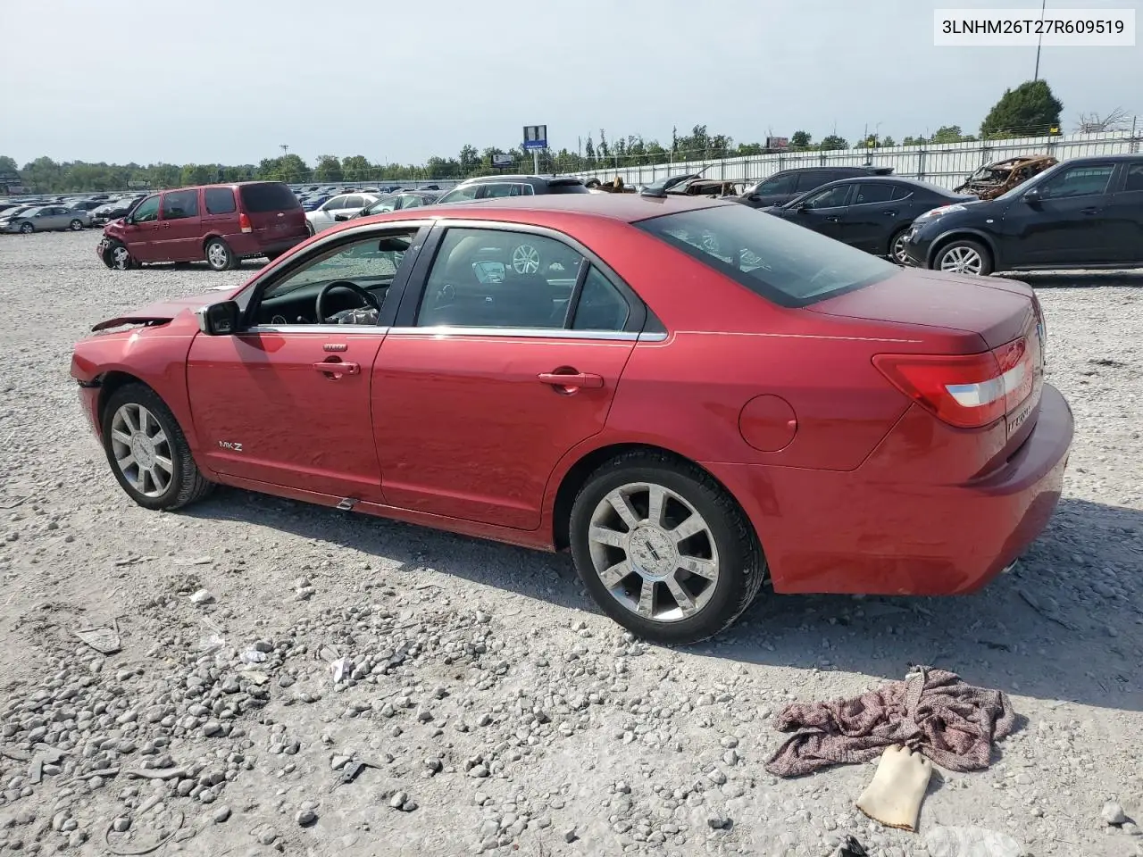 3LNHM26T27R609519 2007 Lincoln Townhouse Mkz