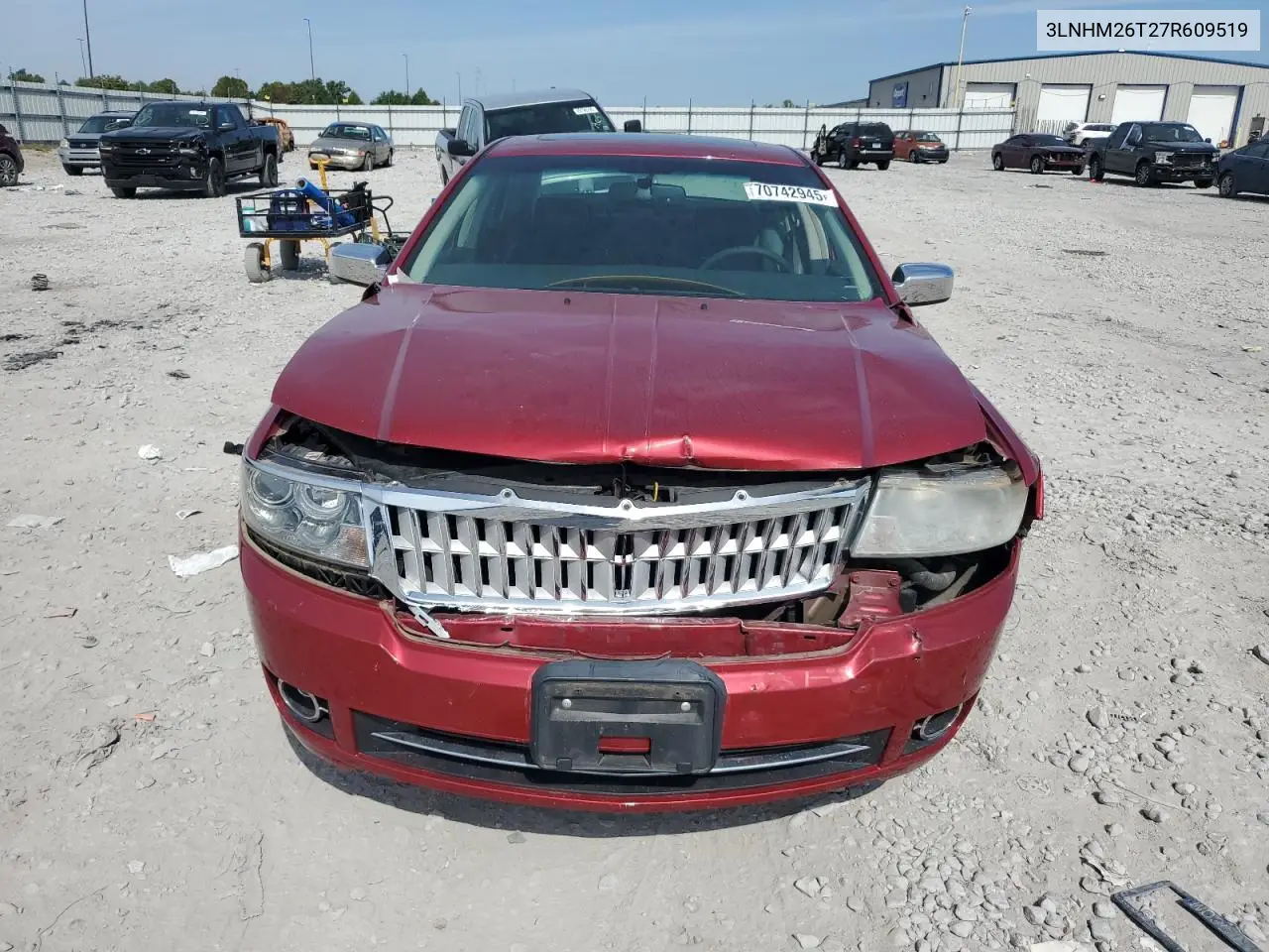 3LNHM26T27R609519 2007 Lincoln Townhouse Mkz