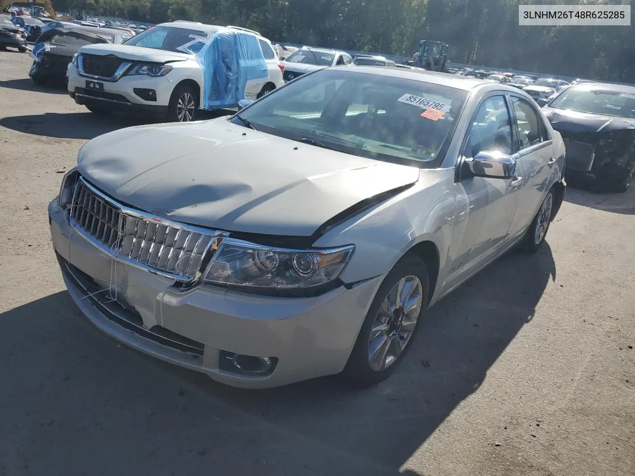 3LNHM26T48R625285 2008 Lincoln Mkz