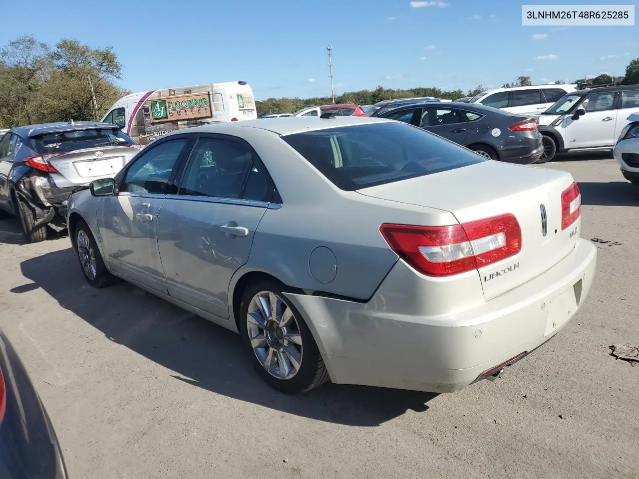 3LNHM26T48R625285 2008 Lincoln Mkz