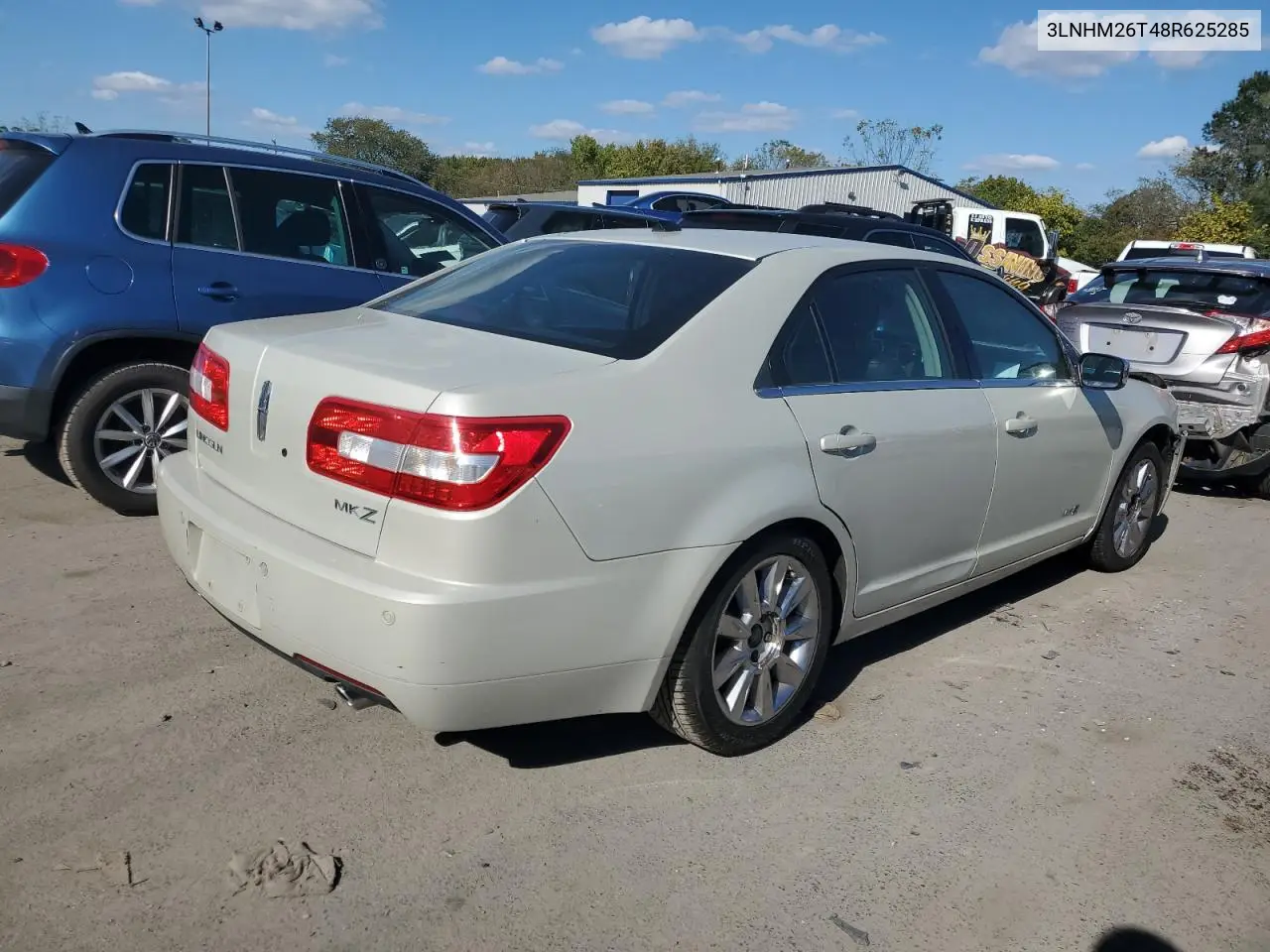 3LNHM26T48R625285 2008 Lincoln Mkz