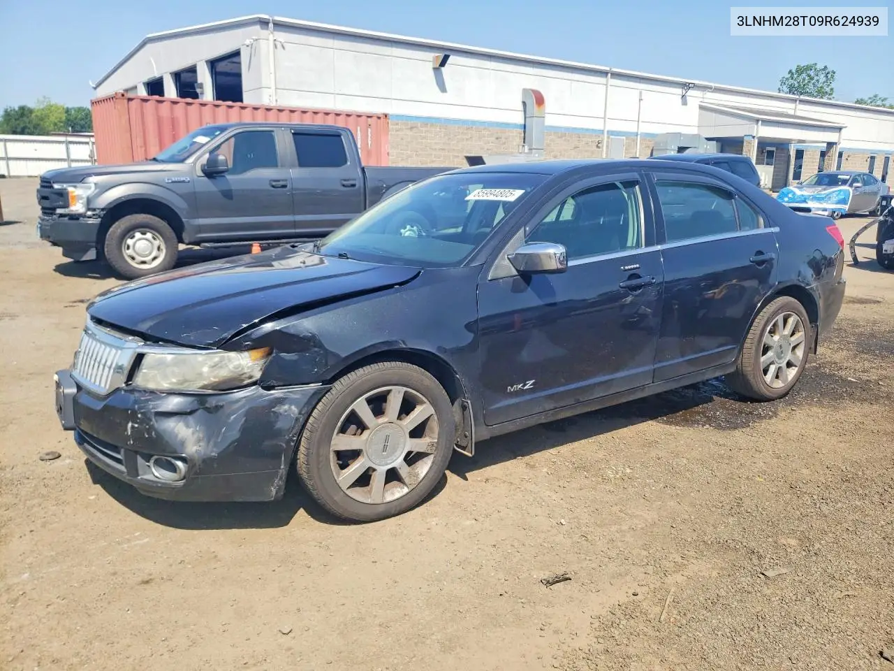 2009 Lincoln Mkz VIN: 3LNHM28T09R624939 Lot: 85994805
