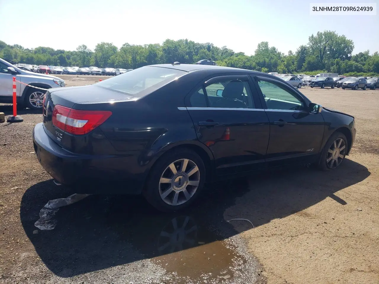 2009 Lincoln Mkz VIN: 3LNHM28T09R624939 Lot: 85994805