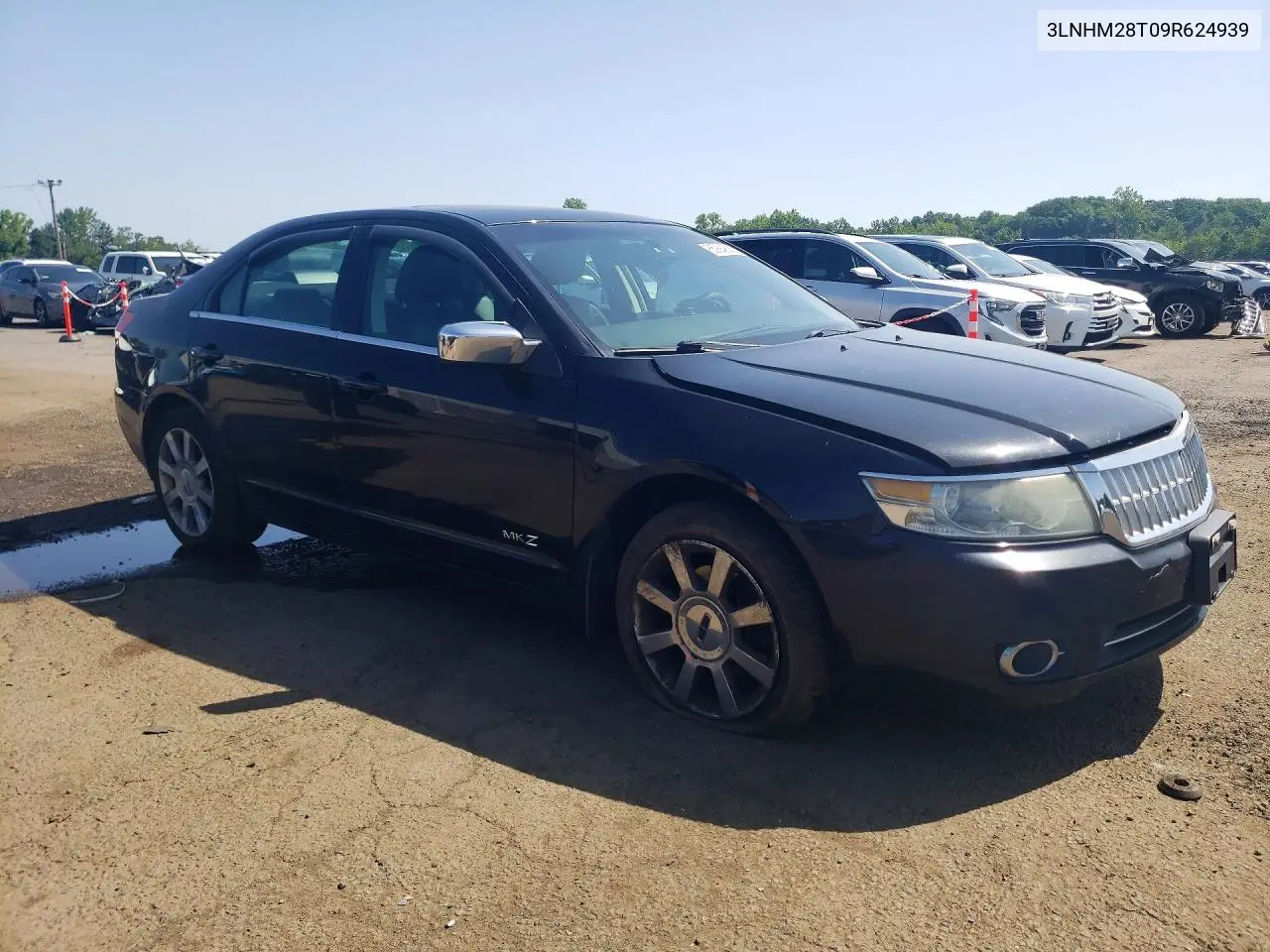 2009 Lincoln Mkz VIN: 3LNHM28T09R624939 Lot: 85994805