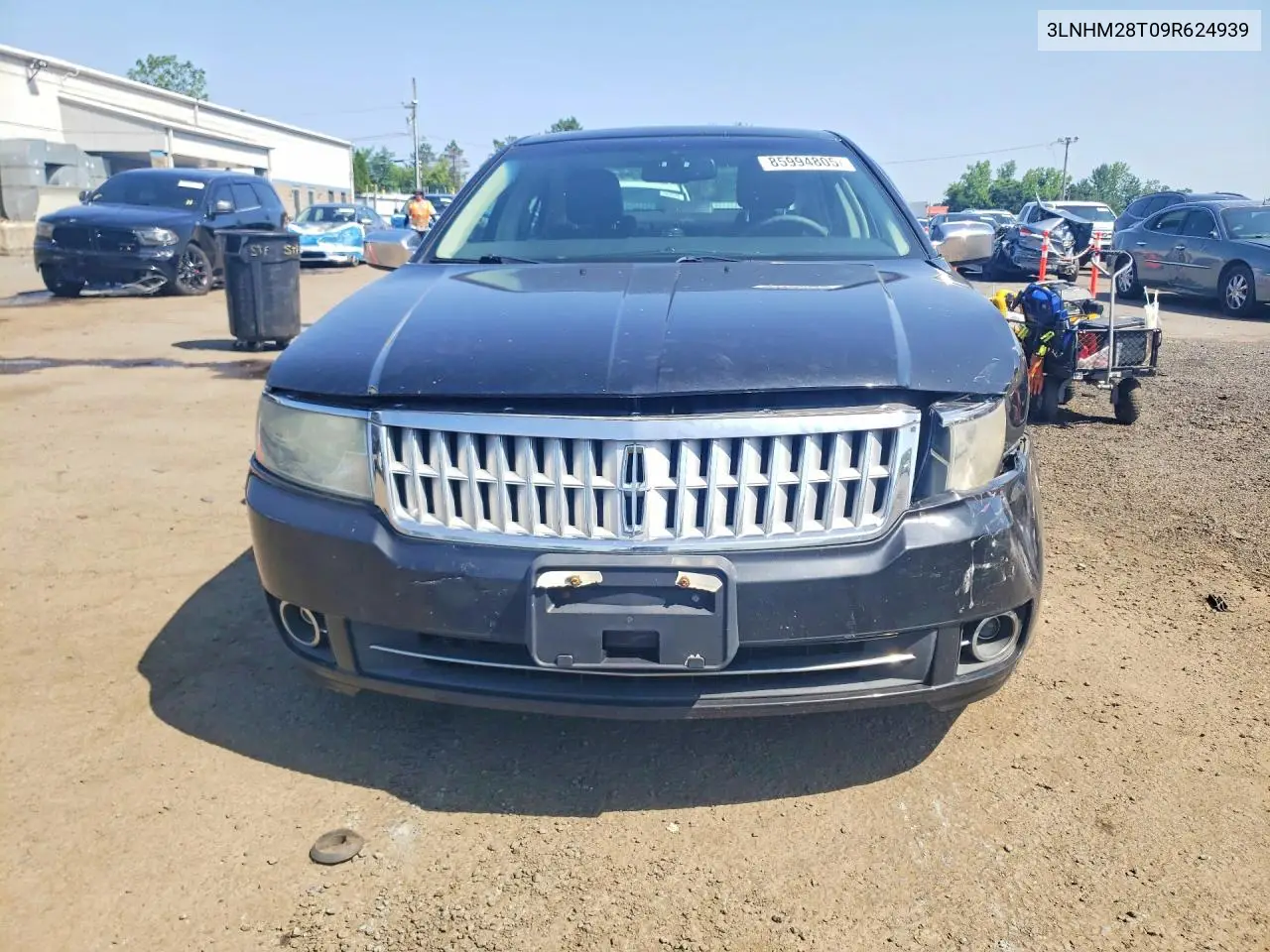 2009 Lincoln Mkz VIN: 3LNHM28T09R624939 Lot: 85994805