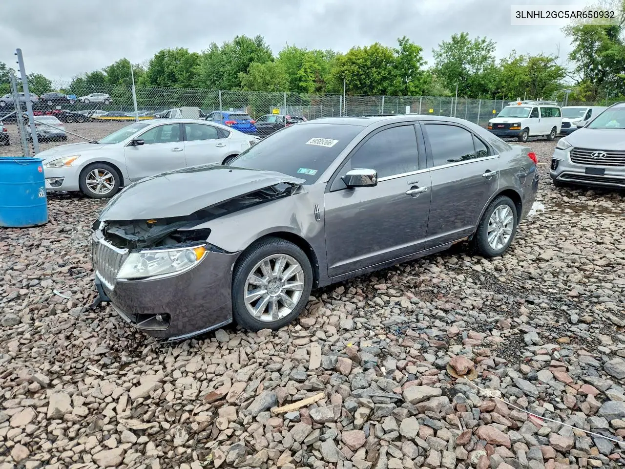 2010 Lincoln Mkz VIN: 3LNHL2GC5AR650932 Lot: 59589366