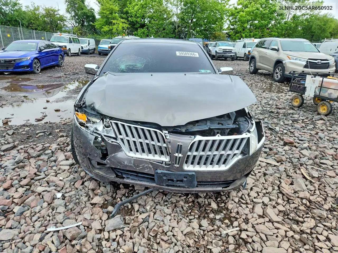 2010 Lincoln Mkz VIN: 3LNHL2GC5AR650932 Lot: 59589366