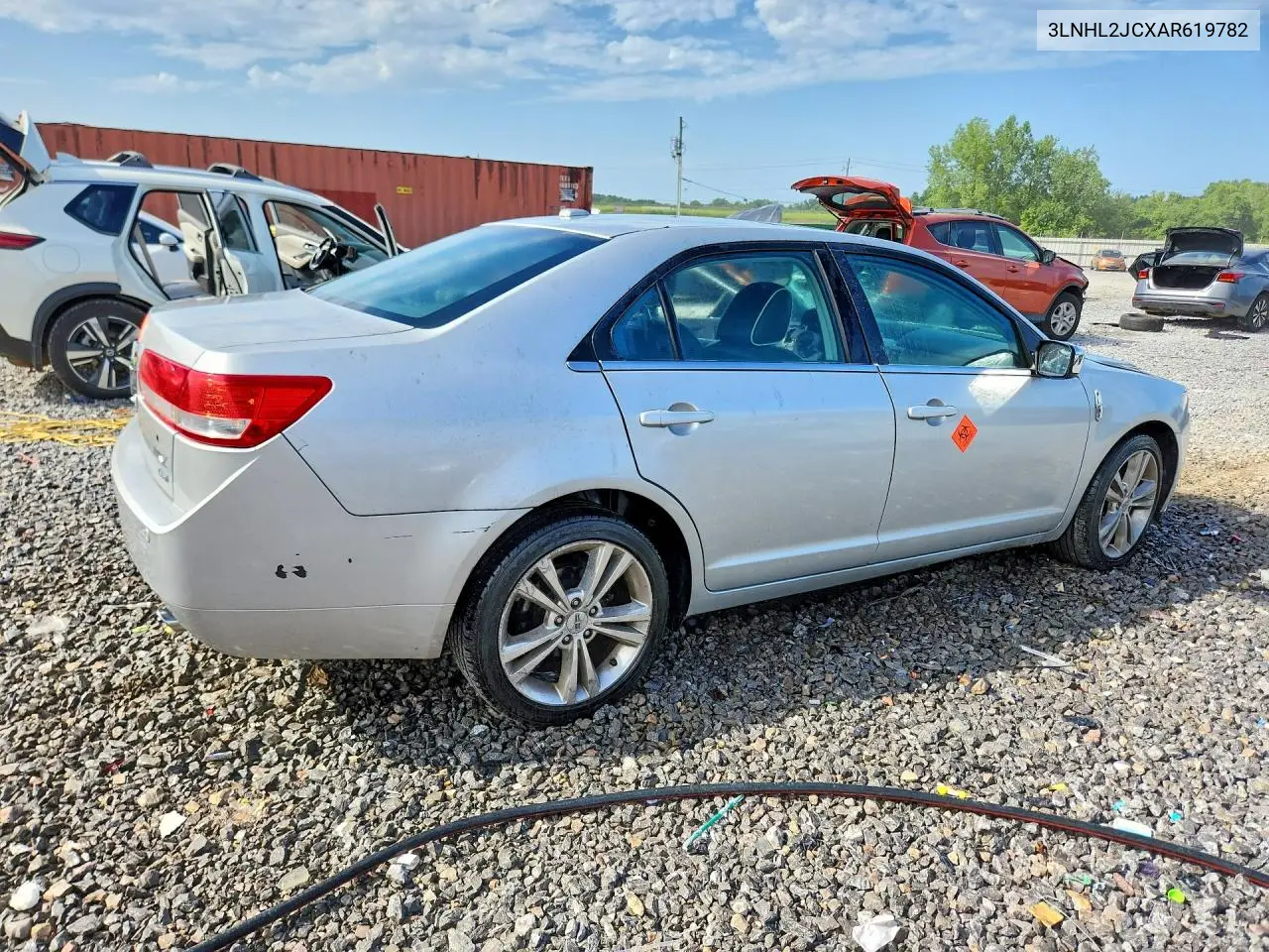 2010 Lincoln Mkz VIN: 3LNHL2JCXAR619782 Lot: 60630986