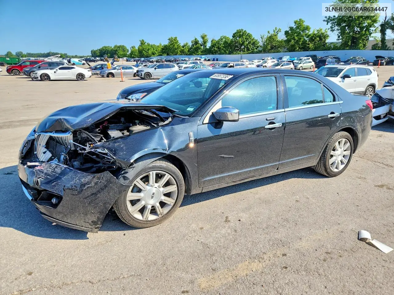 2010 Lincoln Mkz VIN: 3LNHL2GC6AR634447 Lot: 60887336