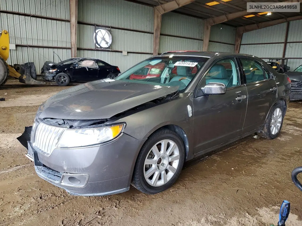 2010 Lincoln Mkz VIN: 3LNHL2GC3AR649858 Lot: 60991426