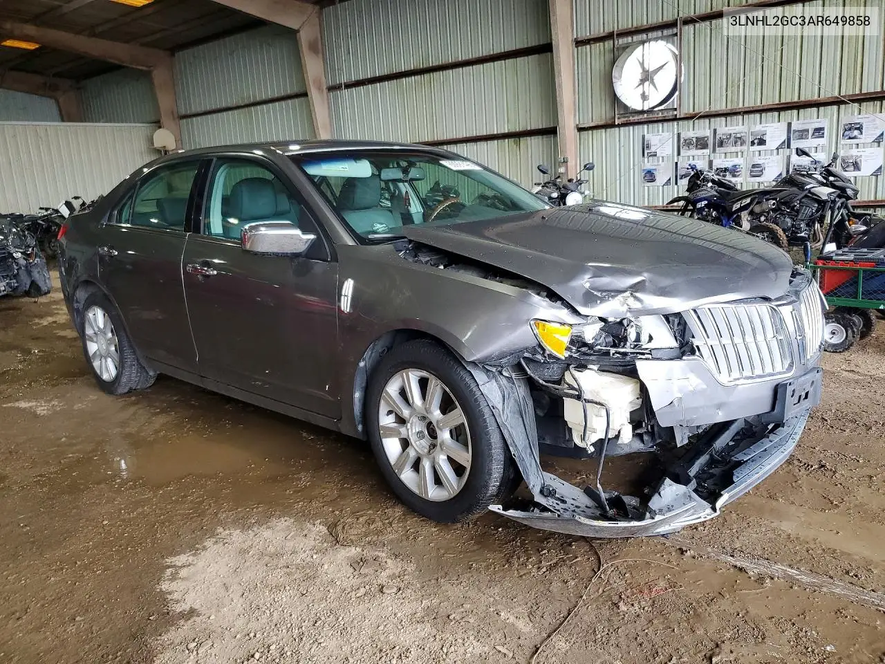 2010 Lincoln Mkz VIN: 3LNHL2GC3AR649858 Lot: 60991426