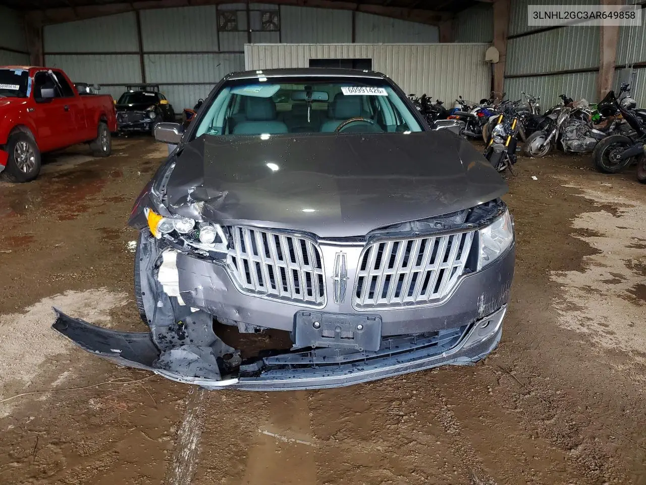 2010 Lincoln Mkz VIN: 3LNHL2GC3AR649858 Lot: 60991426
