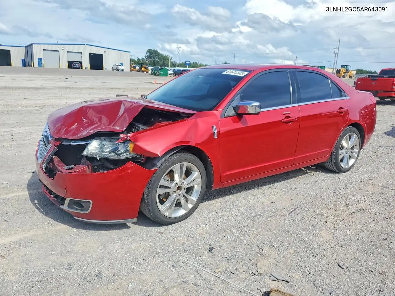 2010 Lincoln Mkz VIN: 3LNHL2GC5AR643091 Lot: 61541336