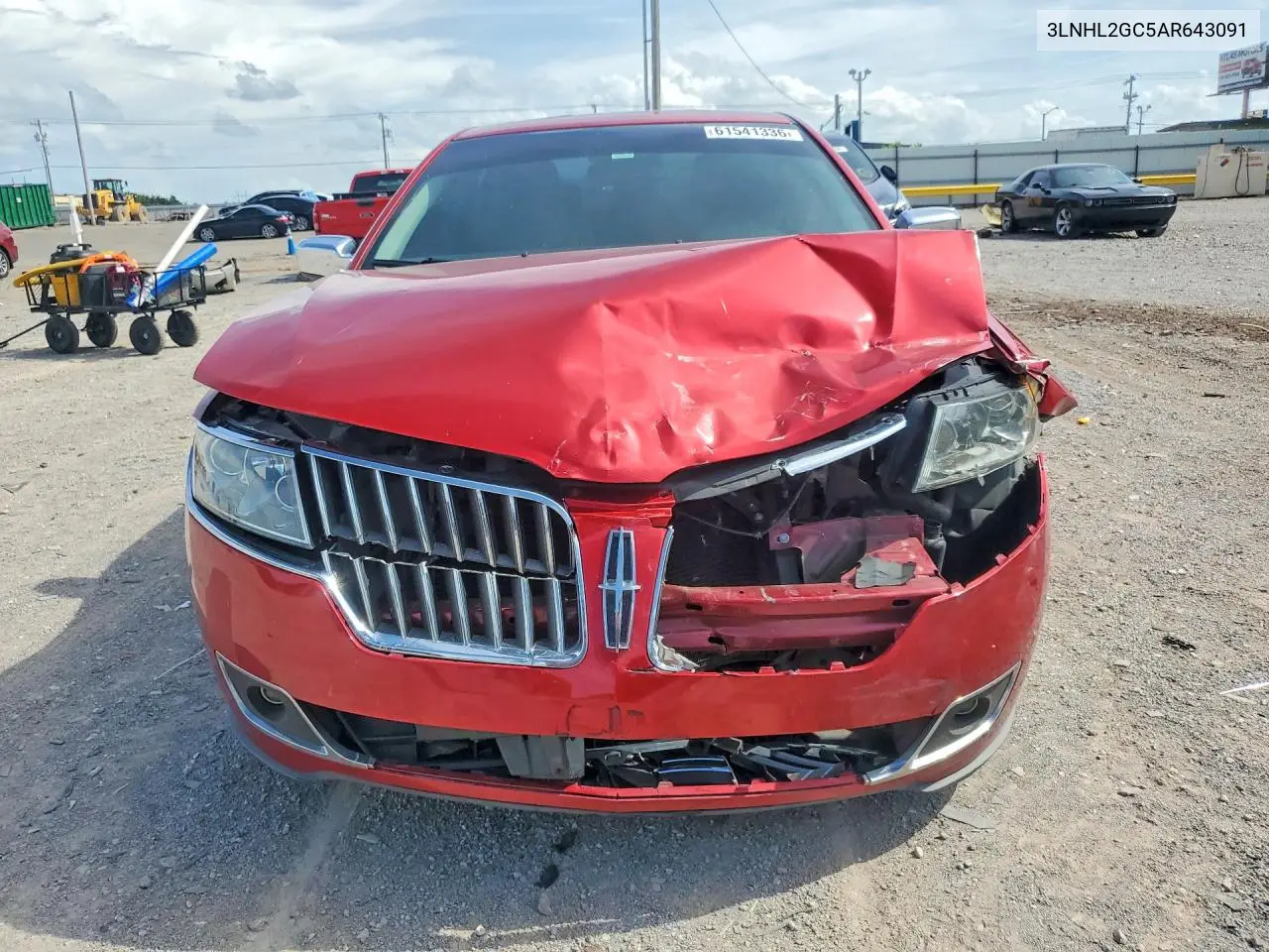 2010 Lincoln Mkz VIN: 3LNHL2GC5AR643091 Lot: 61541336