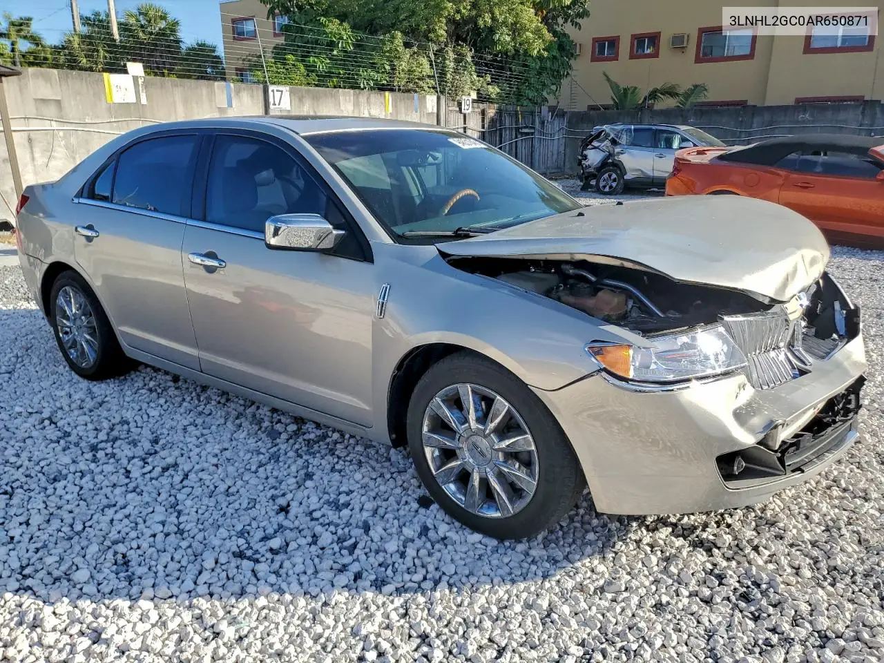 3LNHL2GC0AR650871 2010 Lincoln Mkz